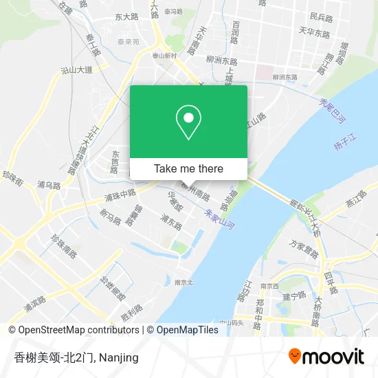 香榭美颂-北2门 map