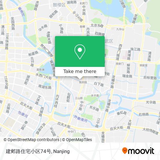建邺路住宅小区74号 map