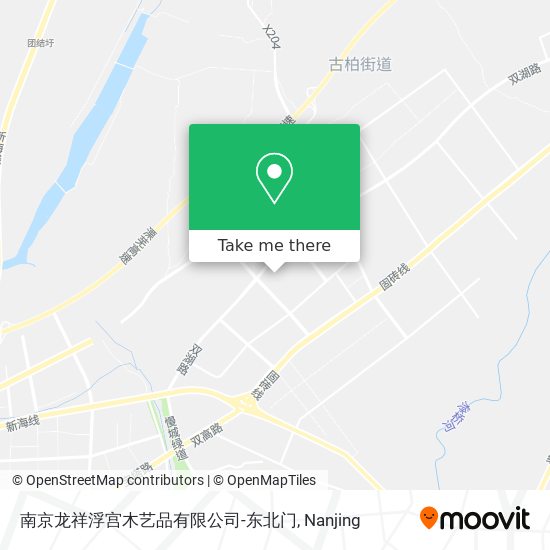 南京龙祥浮宫木艺品有限公司-东北门 map