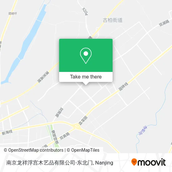 南京龙祥浮宫木艺品有限公司-东北门 map