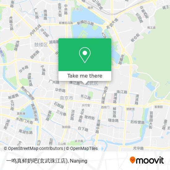一鸣真鲜奶吧(玄武珠江店) map