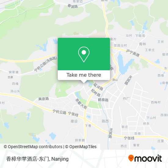 香樟华苹酒店-东门 map