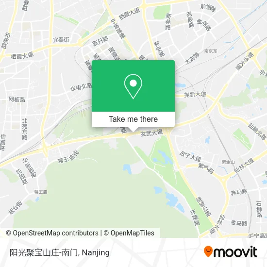 阳光聚宝山庄-南门 map