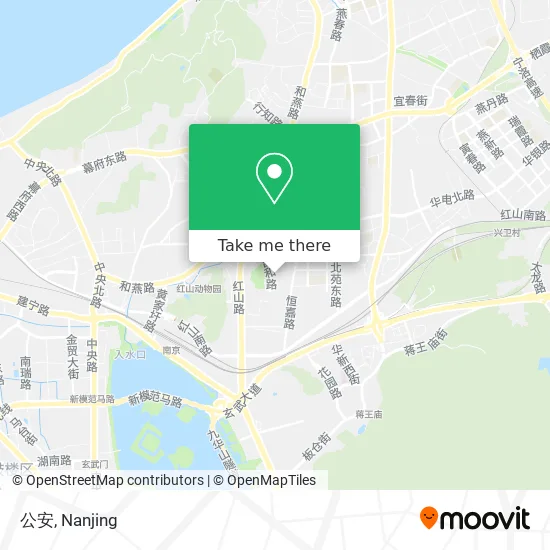 公安 map