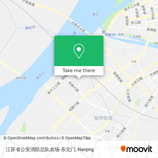 江苏省公安消防总队农场-东北门 map