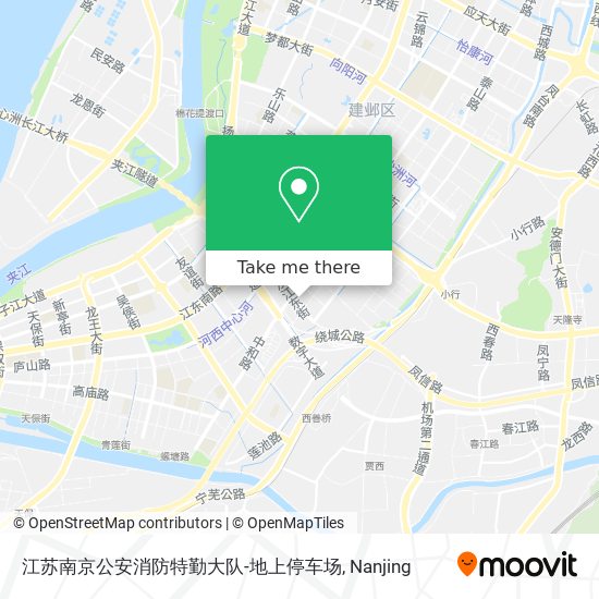 江苏南京公安消防特勤大队-地上停车场 map