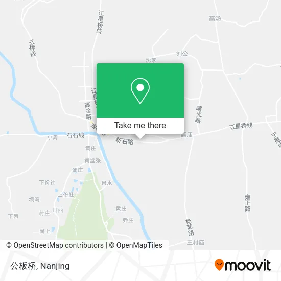 公板桥 map
