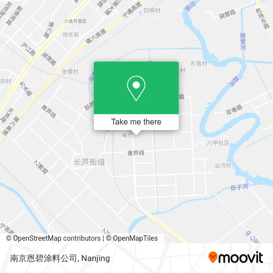 南京恩碧涂料公司 map