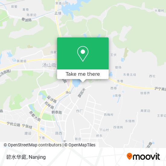 碧水华庭 map