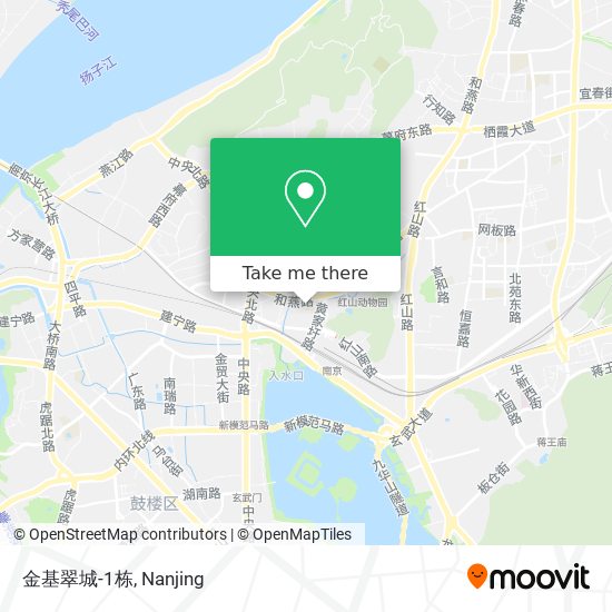 金基翠城-1栋 map