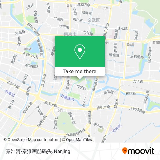 秦淮河-秦淮画舫码头 map