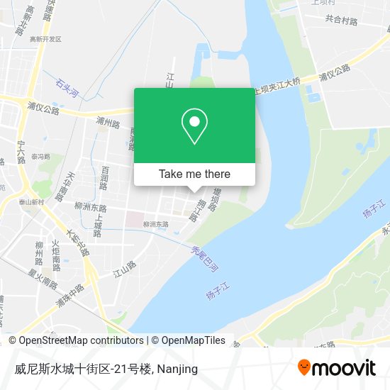 威尼斯水城十街区-21号楼 map