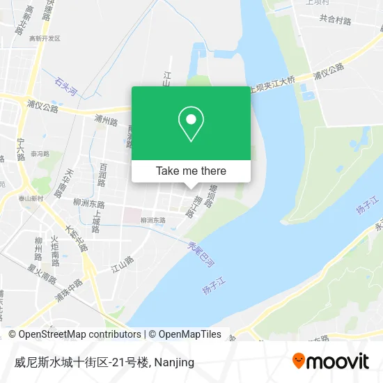 威尼斯水城十街区-21号楼 map