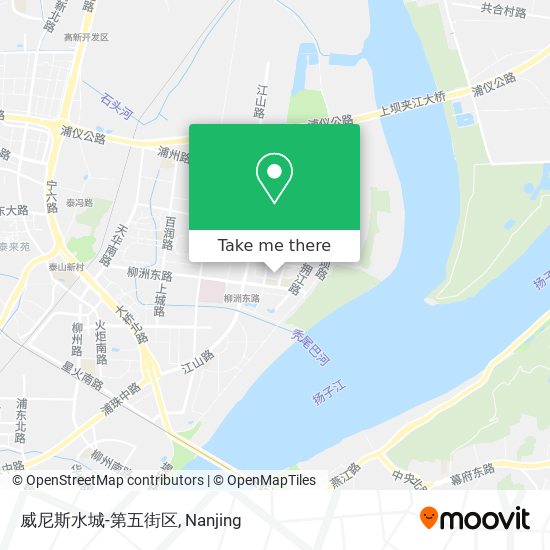 威尼斯水城-第五街区 map