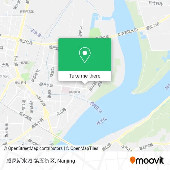 威尼斯水城-第五街区 map