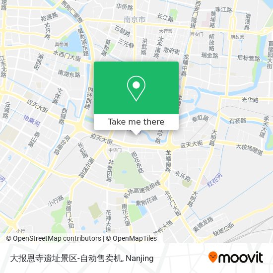 大报恩寺遗址景区-自动售卖机 map