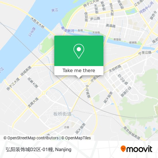 弘阳装饰城D2区-01幢 map