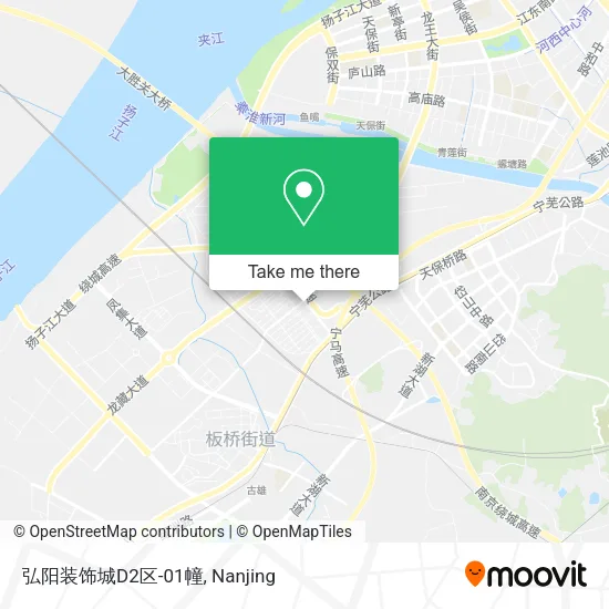 弘阳装饰城D2区-01幢 map