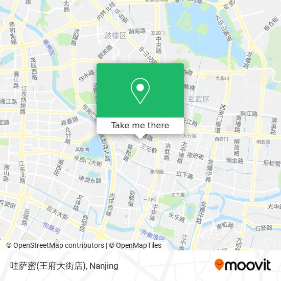 哇萨蜜(王府大街店) map