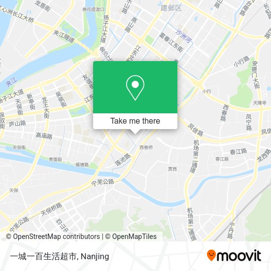 一城一百生活超市 map