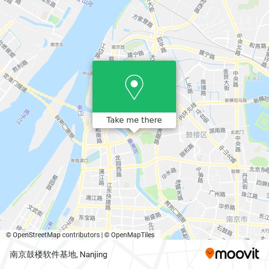 南京鼓楼软件基地 map