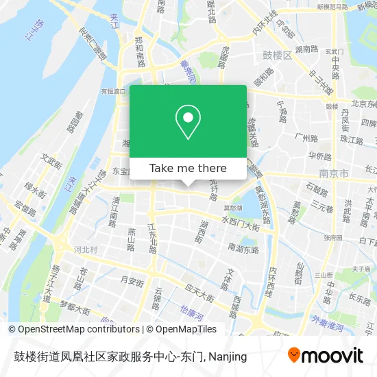 鼓楼街道凤凰社区家政服务中心-东门 map
