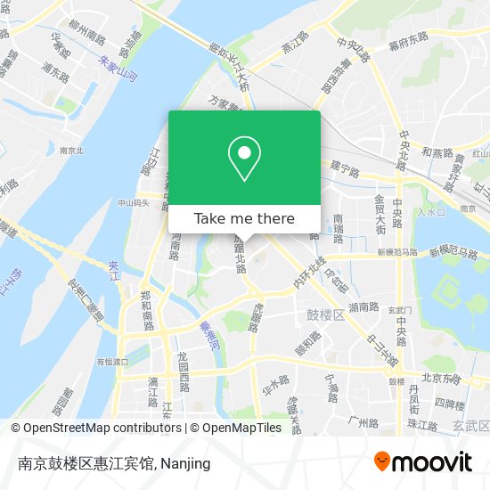 南京鼓楼区惠江宾馆 map
