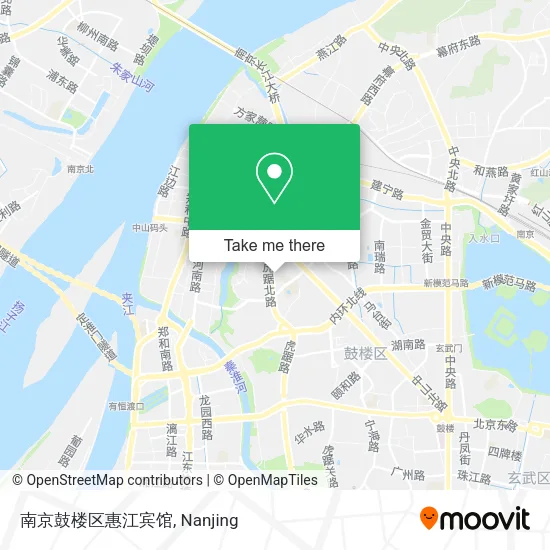 南京鼓楼区惠江宾馆 map