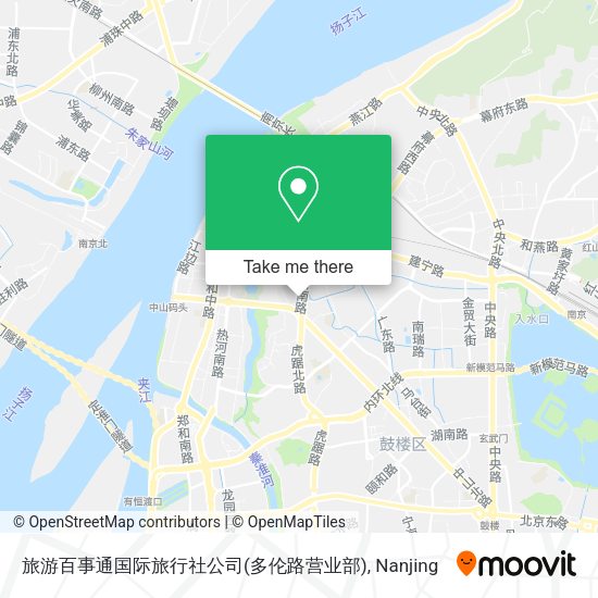 旅游百事通国际旅行社公司(多伦路营业部) map