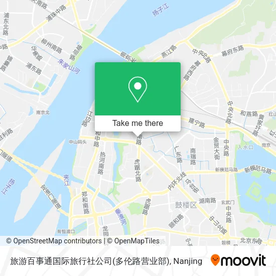 旅游百事通国际旅行社公司(多伦路营业部) map