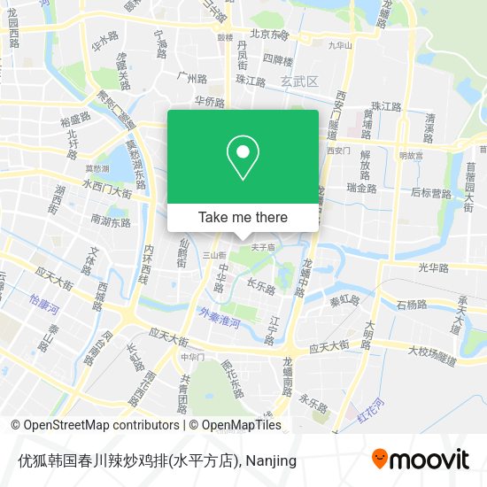 优狐韩国春川辣炒鸡排(水平方店) map