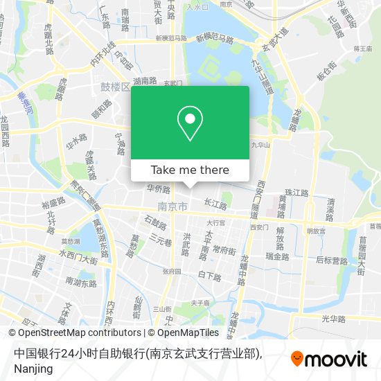 中国银行24小时自助银行(南京玄武支行营业部) map