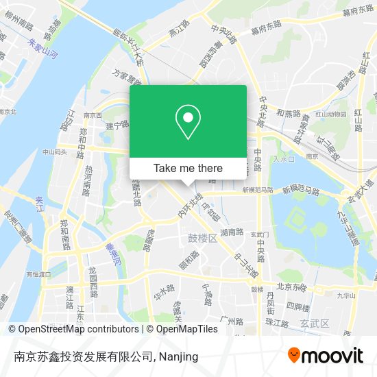 南京苏鑫投资发展有限公司 map