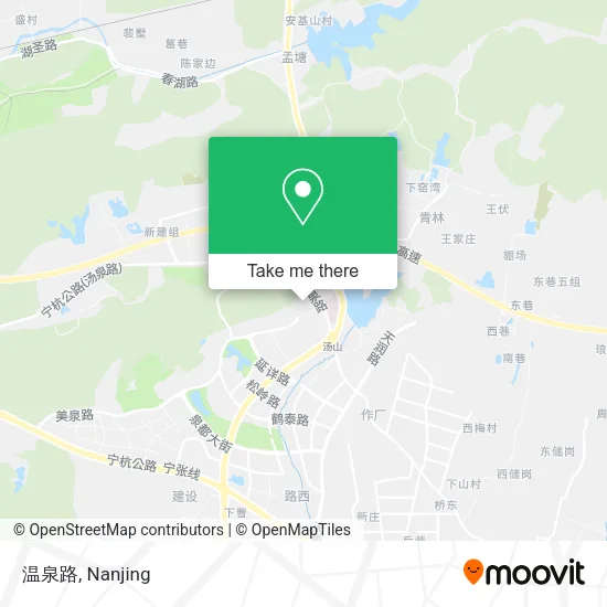 温泉路 map