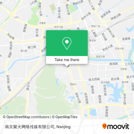 南京聚火网络传媒有限公司 map