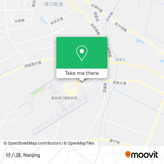 经八路 map