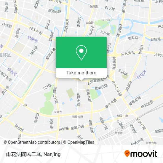 雨花法院民二庭 map
