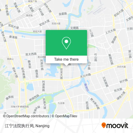 江宁法院执行局 map