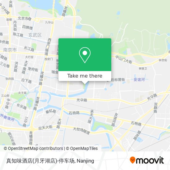 真知味酒店(月牙湖店)-停车场 map