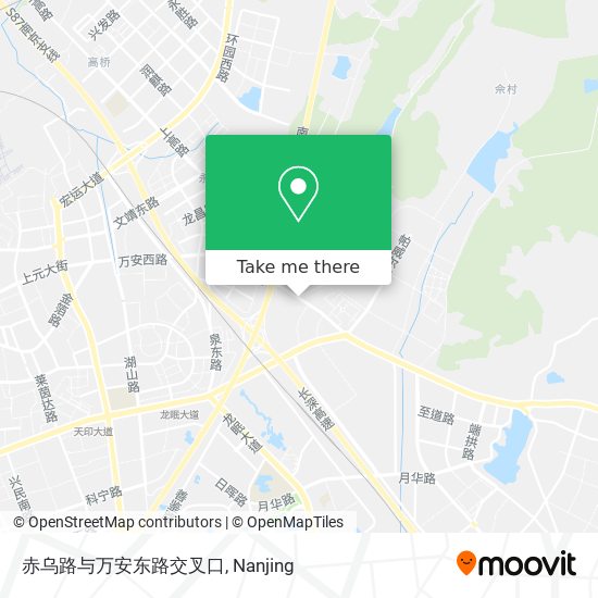 赤乌路与万安东路交叉口 map