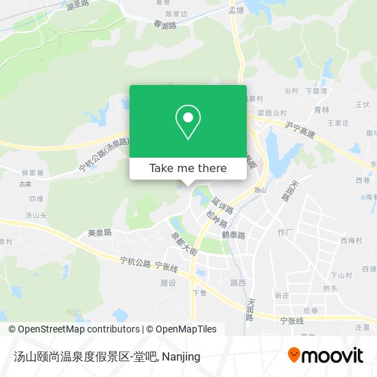 汤山颐尚温泉度假景区-堂吧 map