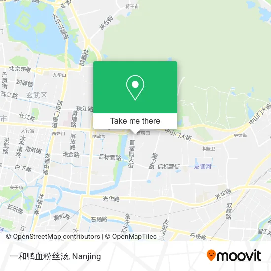 一和鸭血粉丝汤 map