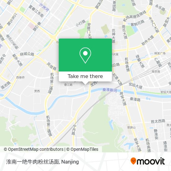淮南一绝牛肉粉丝汤面 map