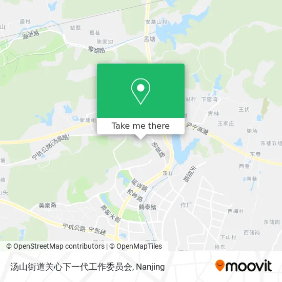 汤山街道关心下一代工作委员会 map