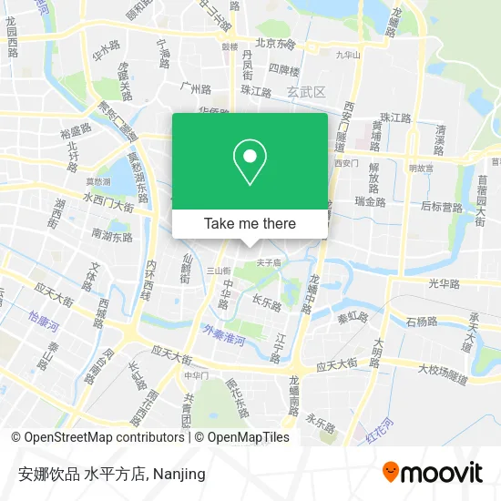 安娜饮品 水平方店 map