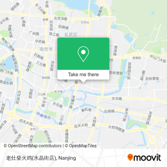 老灶柴火鸡(水晶街店) map