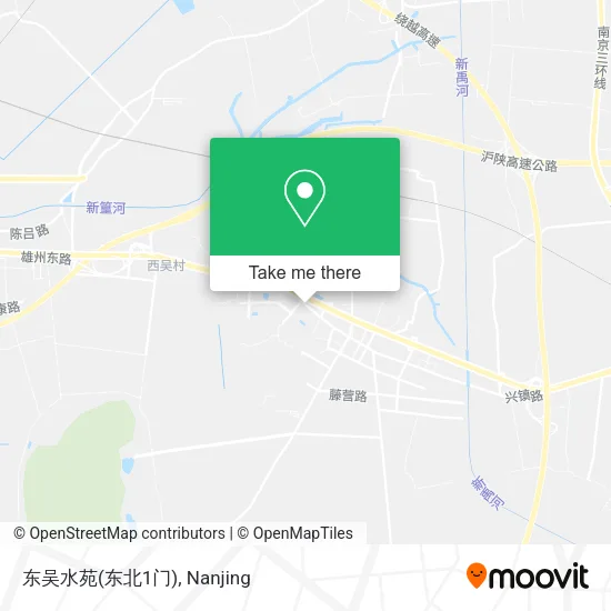东吴水苑(东北1门) map