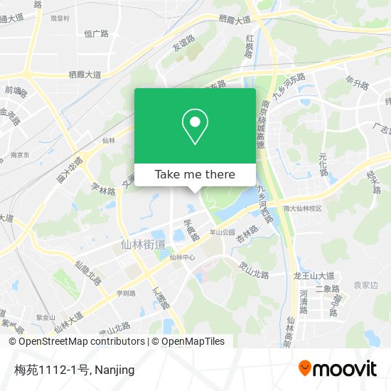 梅苑1112-1号 map