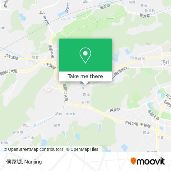侯家塘 map
