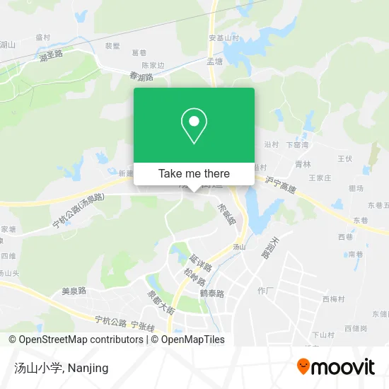 汤山小学 map